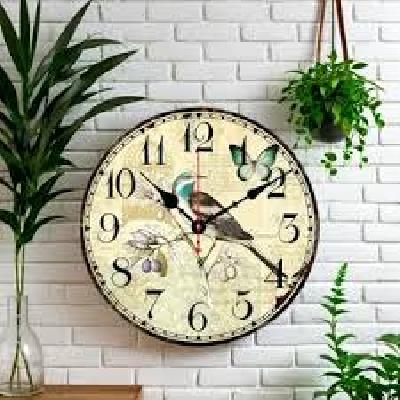 Wall Decorative Clock 4"